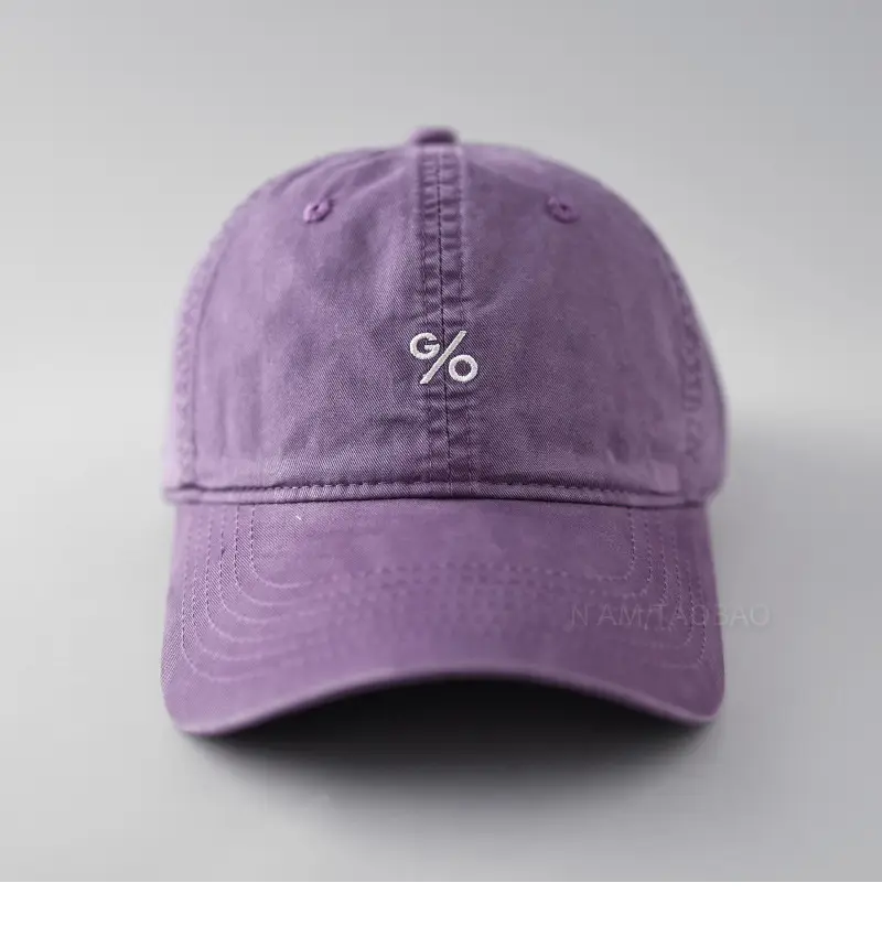 Purple Embroidered Baseball Cap for Men Women — feature 14