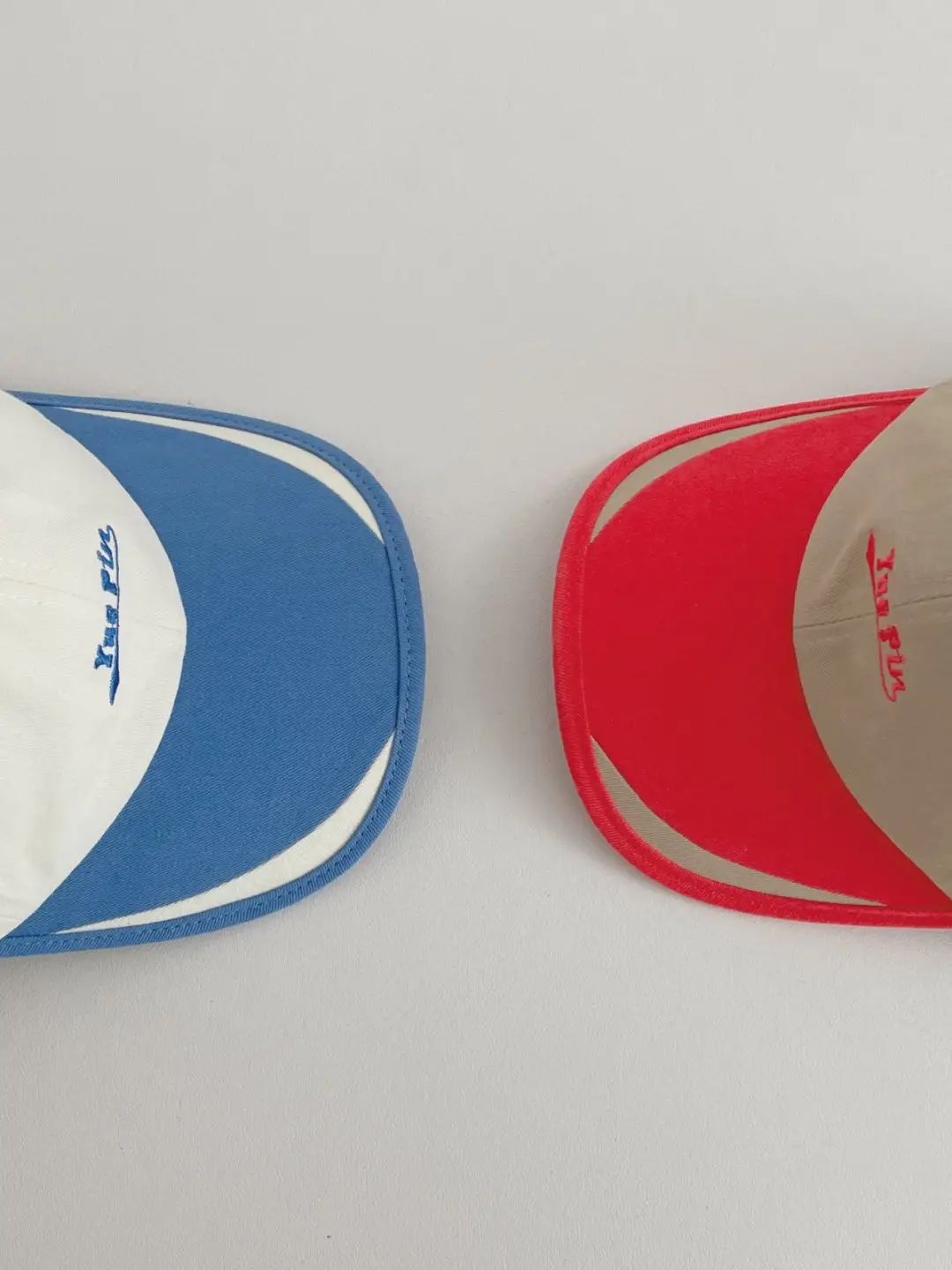 Kids Baseball Cap Red Blue White Spring Autumn — feature 13