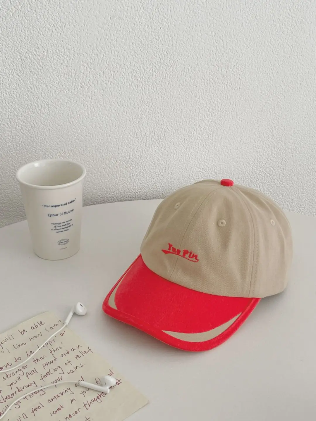 Kids Baseball Cap Red Blue White Spring Autumn — feature 14