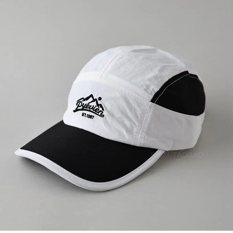 Men Maroon White Crown Cap with Logo - Image 11
