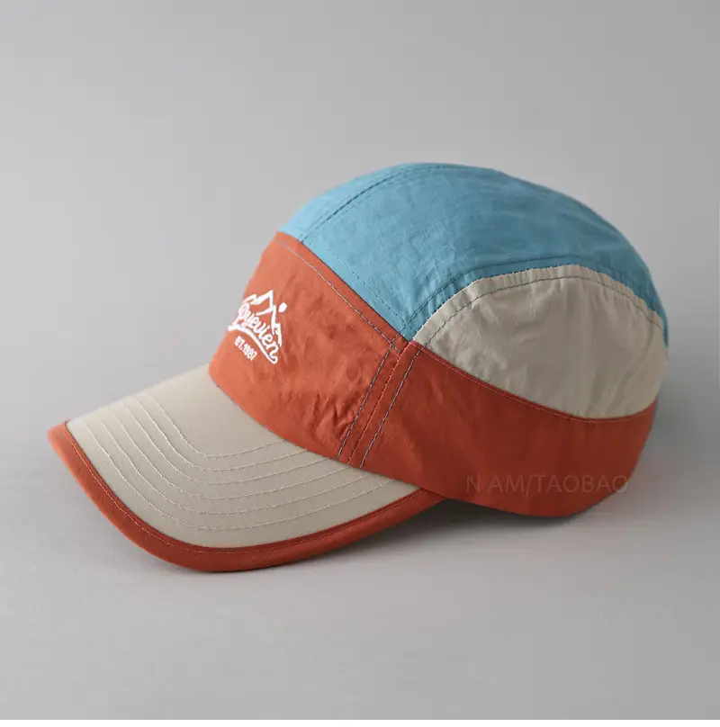 Men Maroon White Crown Cap with Logo — feature 13