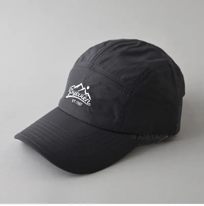 Men Maroon White Crown Cap with Logo - Image 3