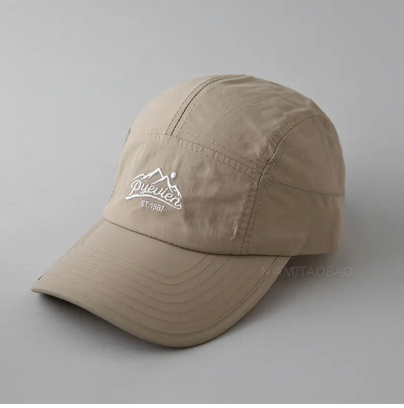 Men Maroon White Crown Cap with Logo - Image 6