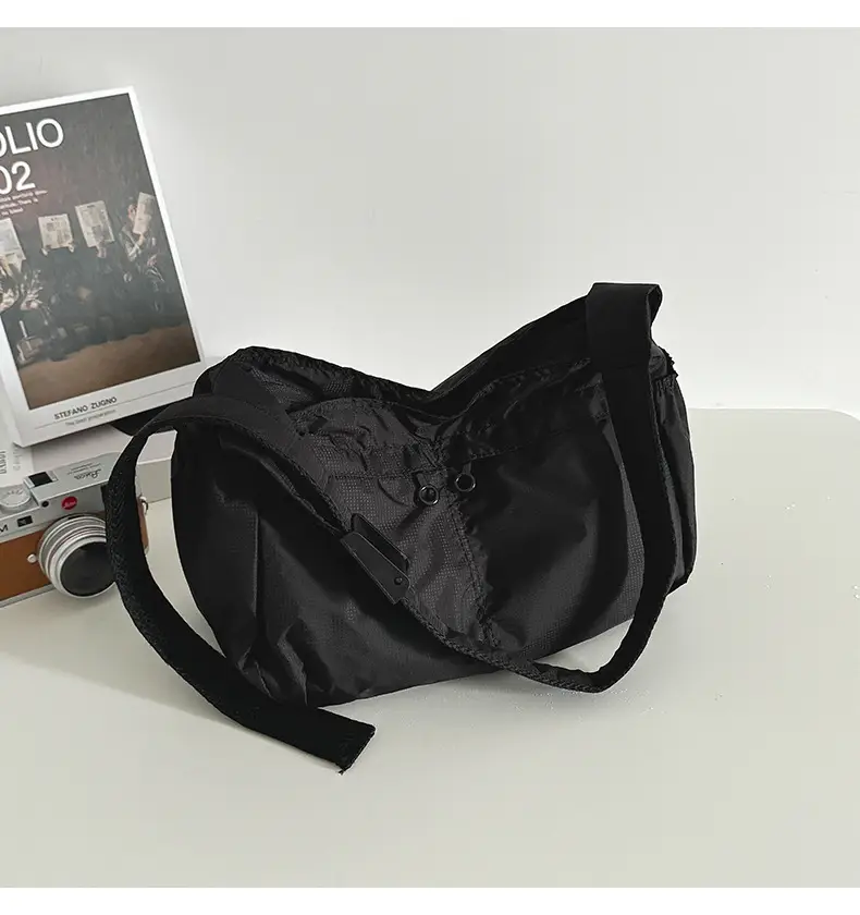 Waterproof Nylon Crossbody Bag for Men Women Large Capacity — feature 24