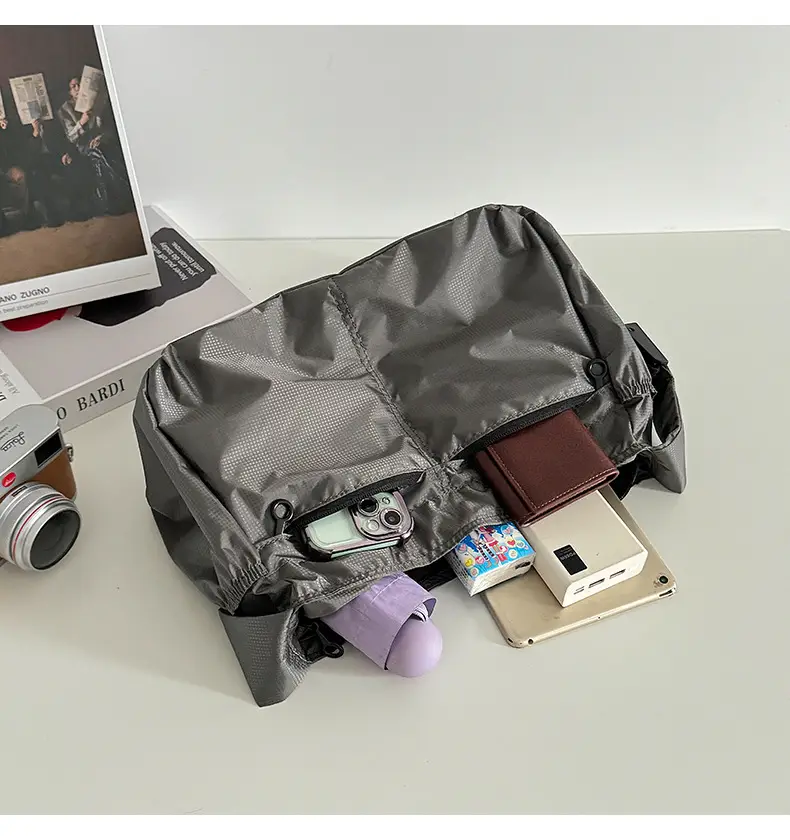 Waterproof Nylon Crossbody Bag for Men Women Large Capacity — feature 26