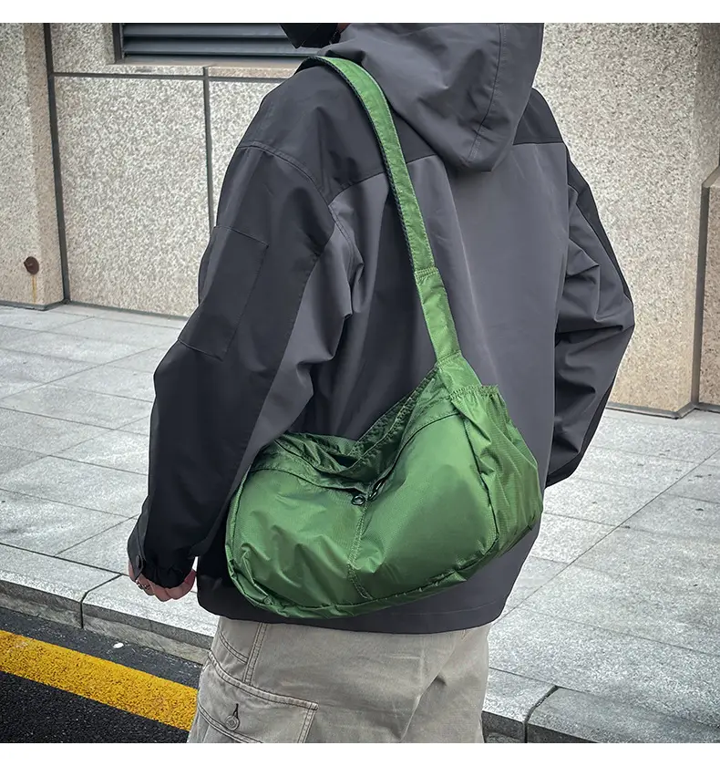Waterproof Nylon Crossbody Bag for Men Women Large Capacity — feature 27