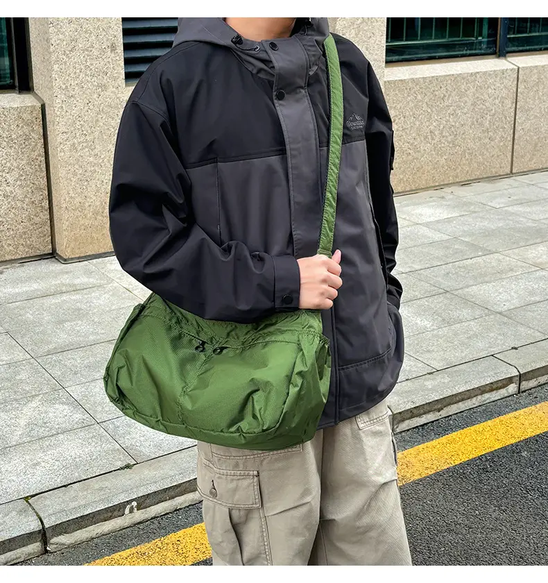 Waterproof Nylon Crossbody Bag for Men Women Large Capacity — feature 29