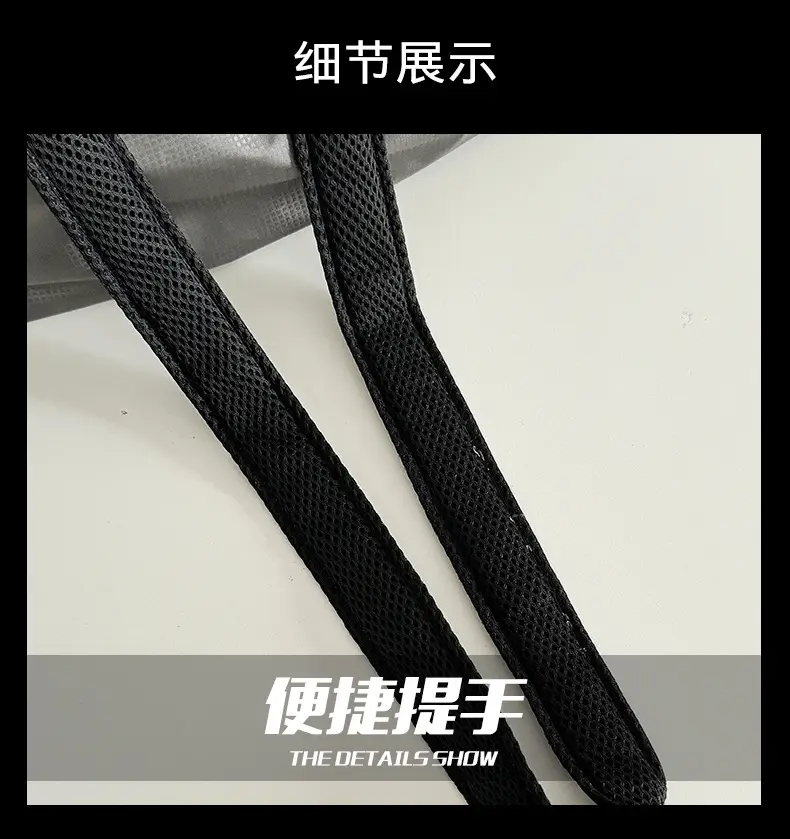 Waterproof Nylon Crossbody Bag for Men Women Large Capacity — feature 5