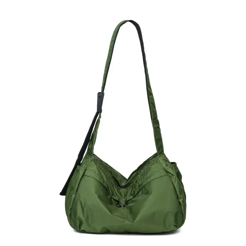 Waterproof Nylon Crossbody Bag for Men Women Large Capacity - Image 3