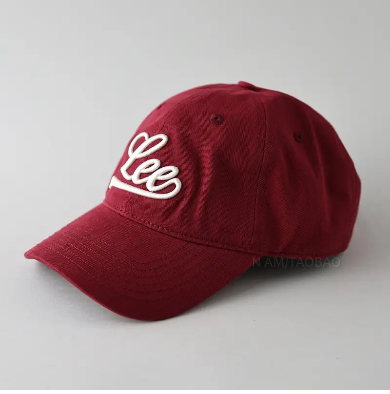 Black Korean Letter Embroidered Cap for Men Women — feature 9