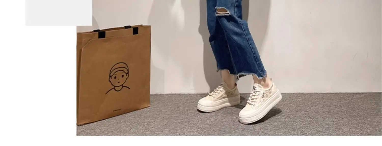 Women's Breathable White Lace Sneakers 2025 — feature 17