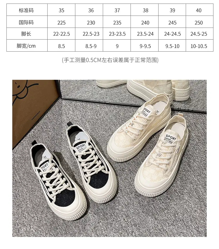 Women's Breathable White Lace Sneakers 2025 — feature 3