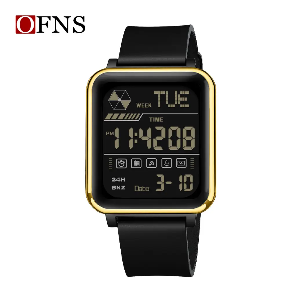 OFNS Digital Square Sports Watch for Men Women - Image 4