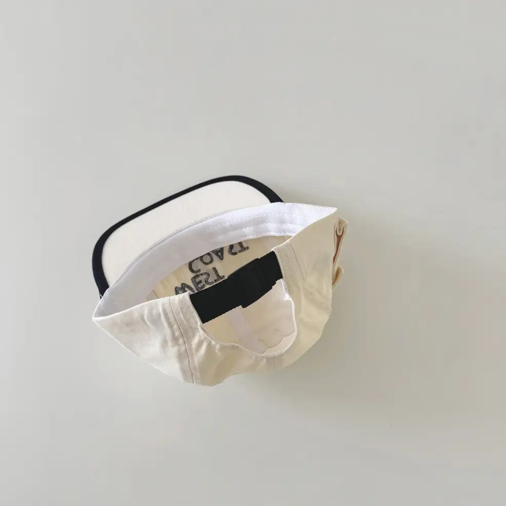 Black West Side Running Cap for Kids Spring Autumn 2025 - Image 7