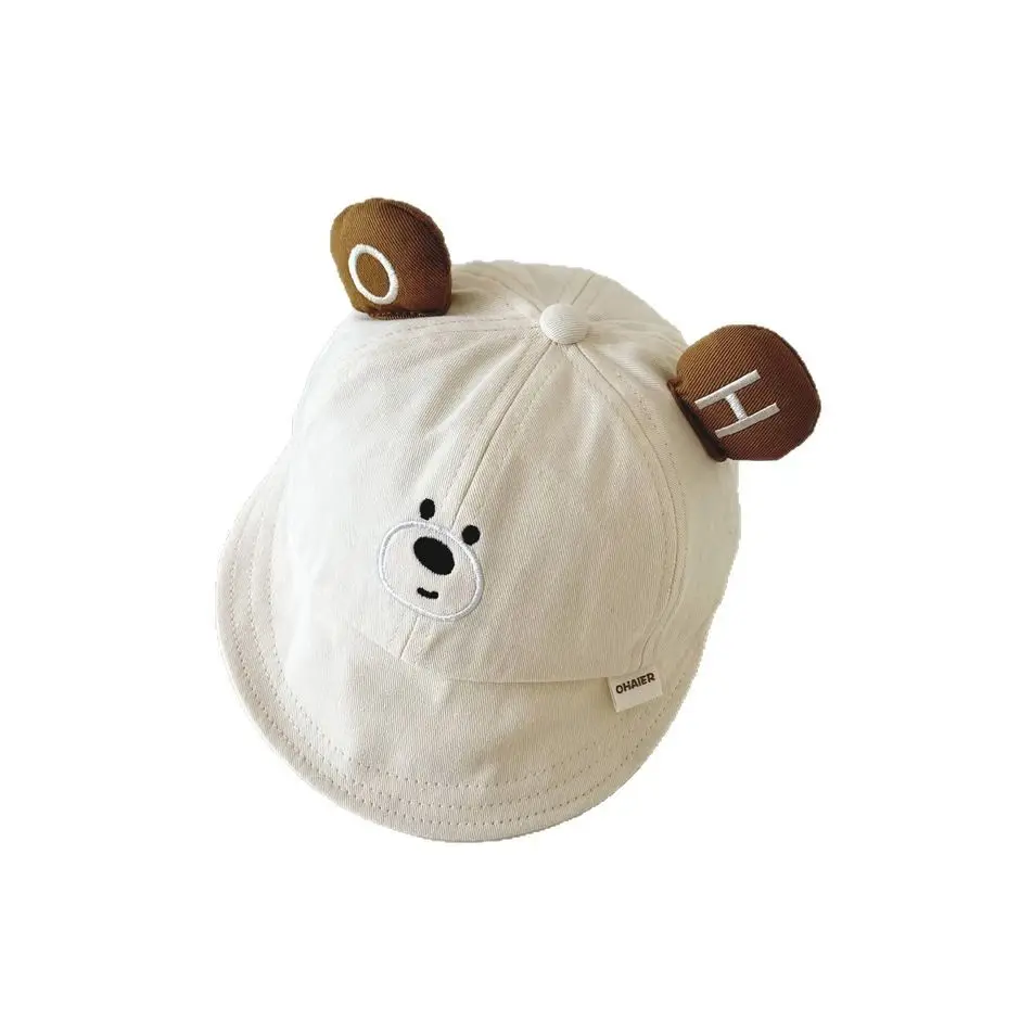 Cute Bear Hat for Baby Women Spring Autumn Cap - Image 8