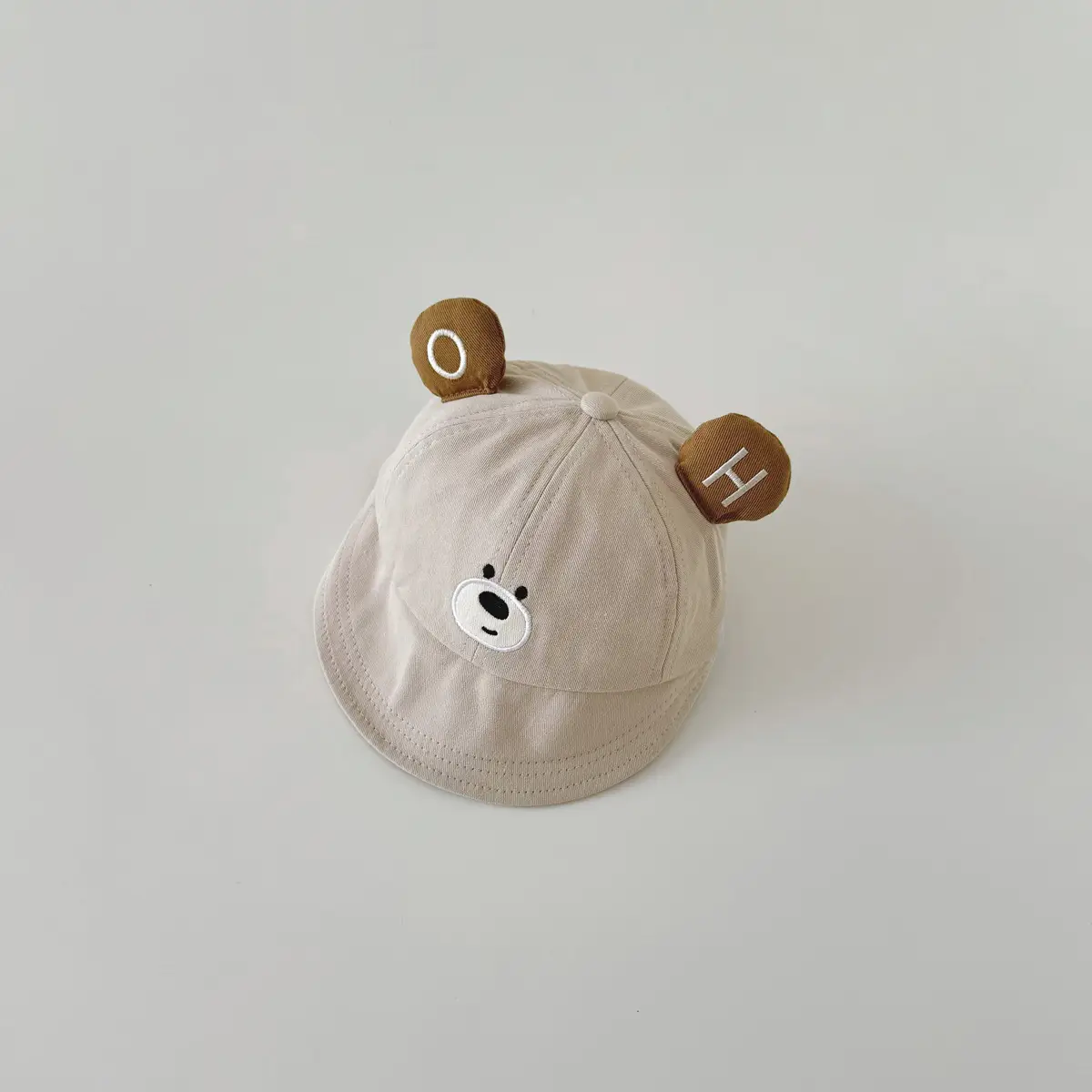 Cute Bear Hat for Baby Women Spring Autumn Cap - Image 2