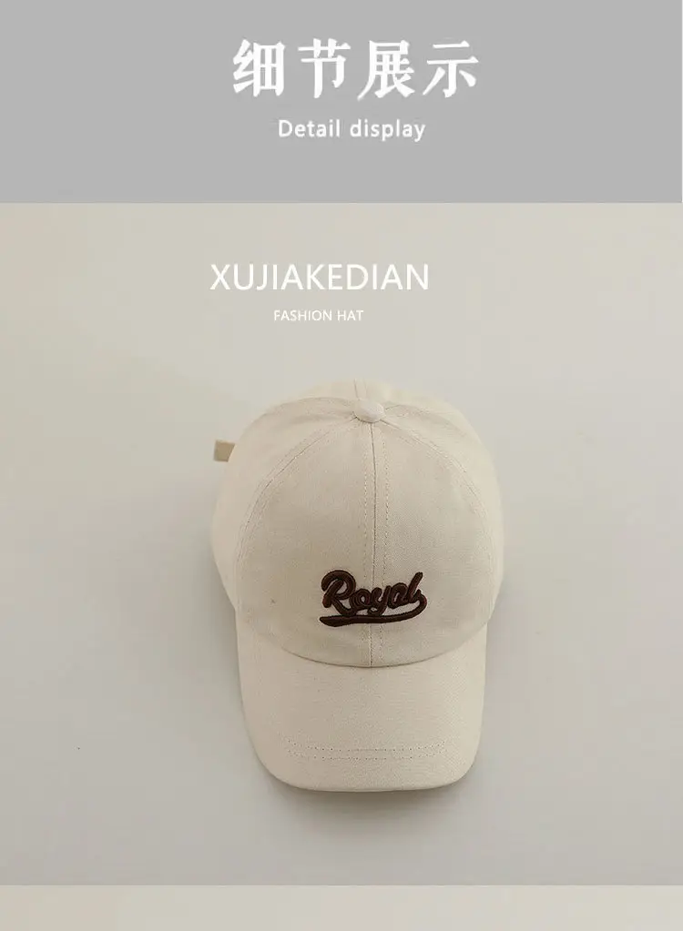Revival Western Cap for Boys Girls Spring Autumn Sunshade Cap — feature 6
