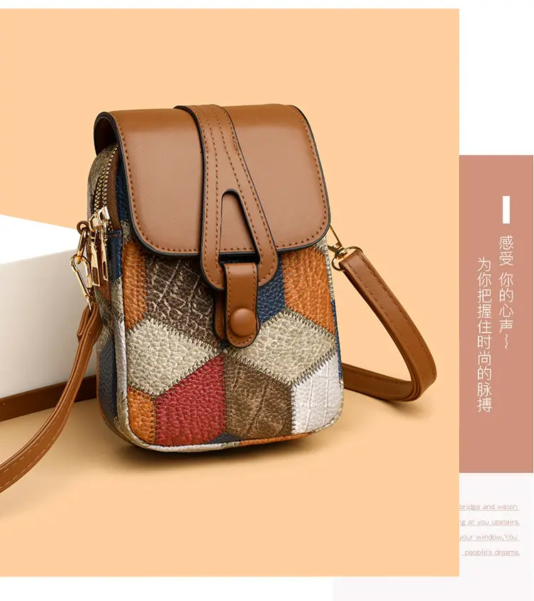Women's Multi-compartment Zipper Crossbody Bag — feature 6