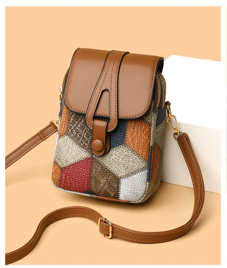 Women's Multi-compartment Zipper Crossbody Bag — feature 8