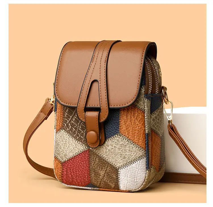 Women's Multi-compartment Zipper Crossbody Bag — feature 9