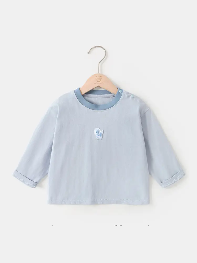 Pink Long Sleeve T-Shirt for Boys Baby Clothing - Image 6