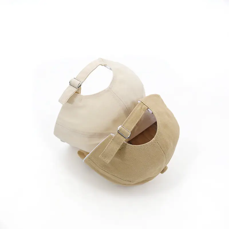 Baby Cap Cream with Red Logo Spring Autumn
