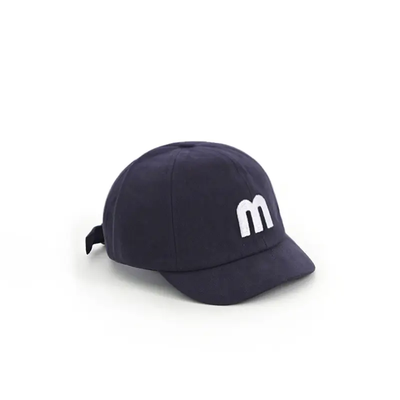 Baby Cap Cream with Red Logo Spring Autumn
