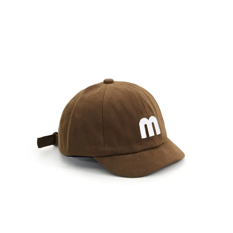 Baby Cap Cream with Red Logo Spring Autumn