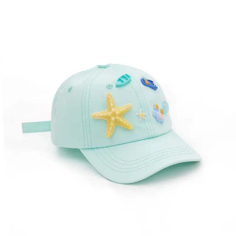 Pink 3D Cartoon Sun Hat for Boys Girls Travel Baseball Cap - Image 13