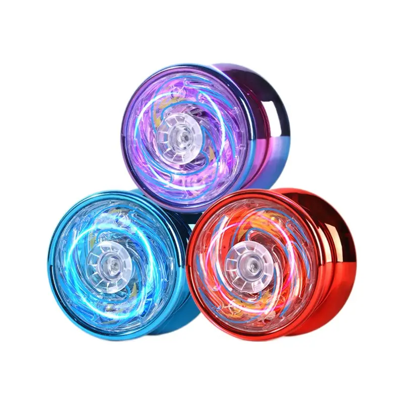 New children's cool light yo-yo genuine yo-yo advanced live sleep automatic swing boys and girls wholesale