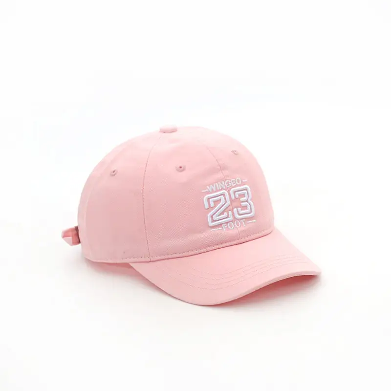 23 Digital Embroidered Baseball Cap Brown Boys Girls