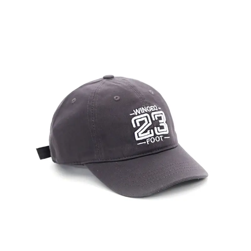 23 Digital Embroidered Baseball Cap Brown Boys Girls