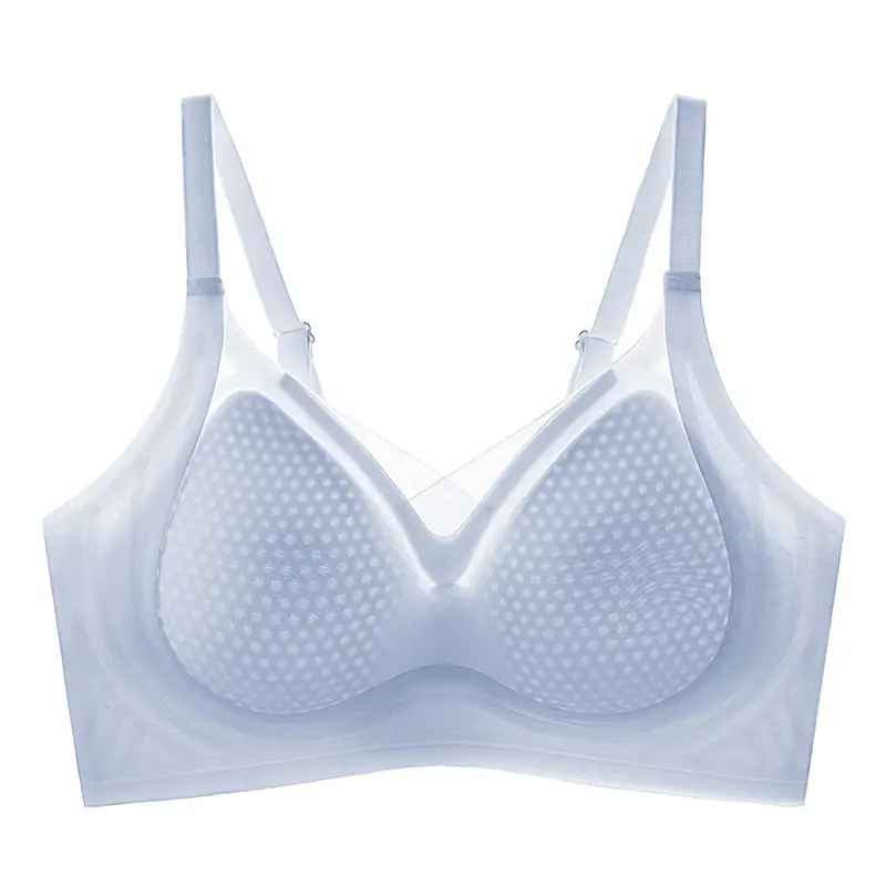 Pink Jelly Push-Up Anti-Sagging Parammary Bra - Image 2