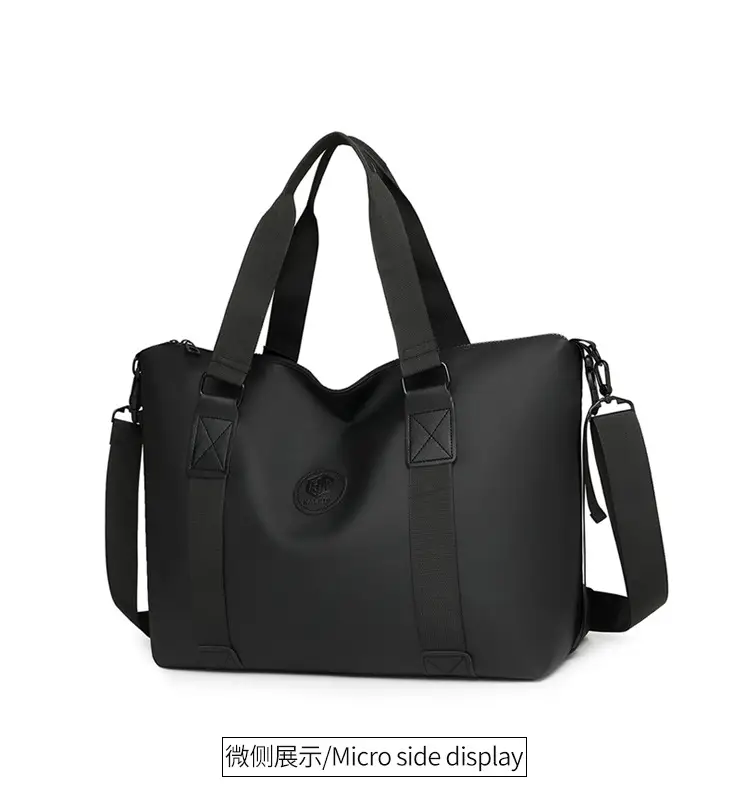 Trendy Yoga Bag Black Red Lightweight Travel Bag — feature 25