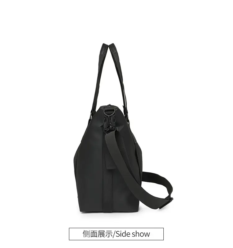 Trendy Yoga Bag Black Red Lightweight Travel Bag — feature 26