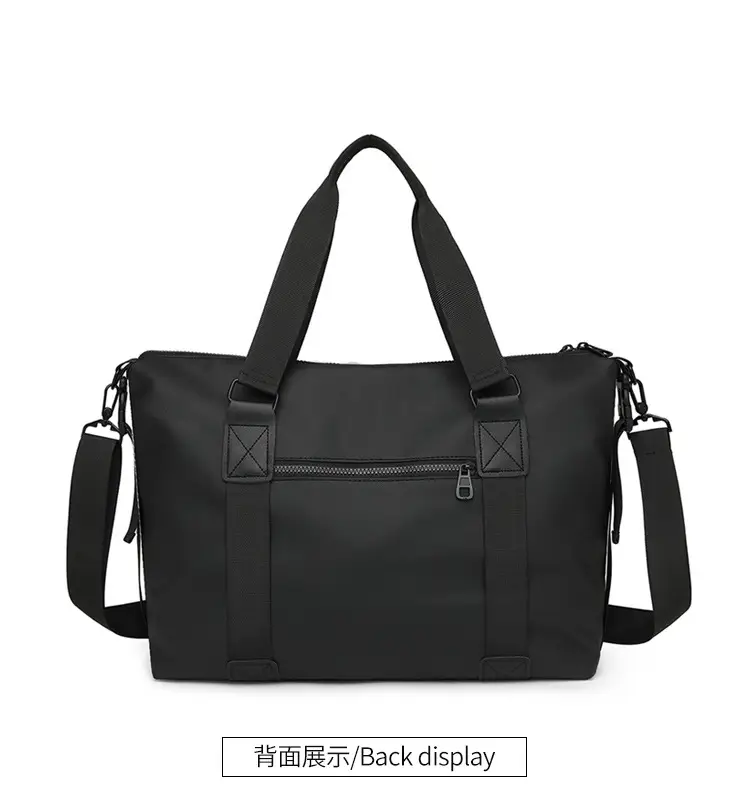 Trendy Yoga Bag Black Red Lightweight Travel Bag — feature 27