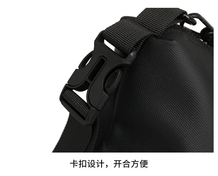 Trendy Yoga Bag Black Red Lightweight Travel Bag — feature 34