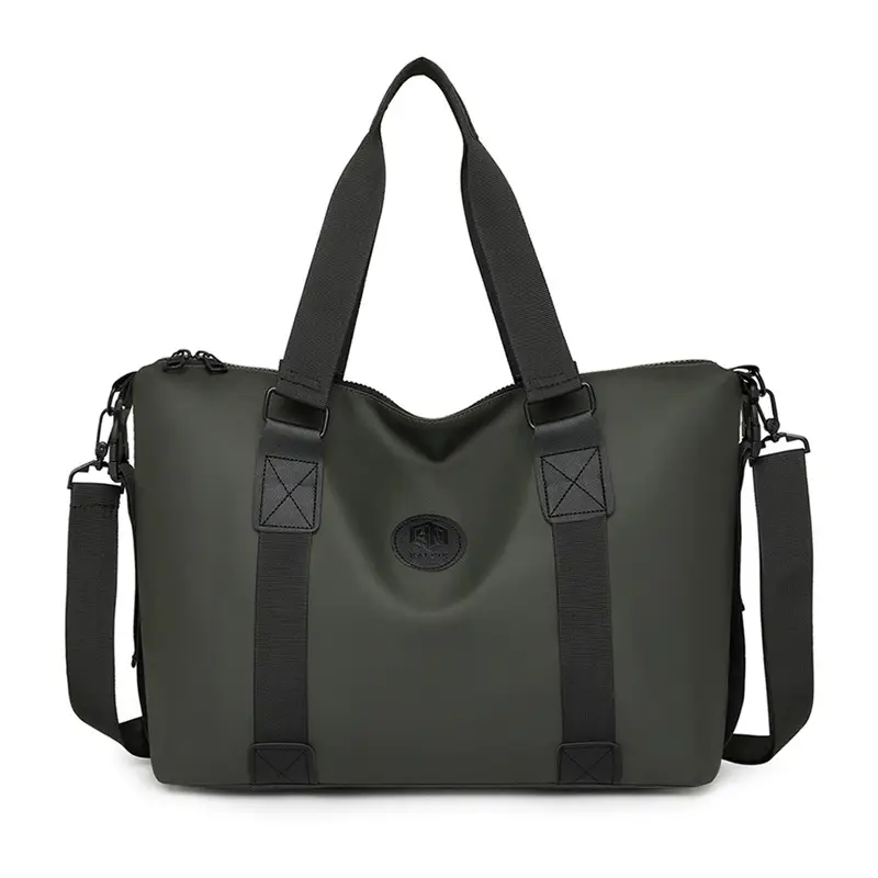 Trendy Yoga Bag Black Red Lightweight Travel Bag - Image 3
