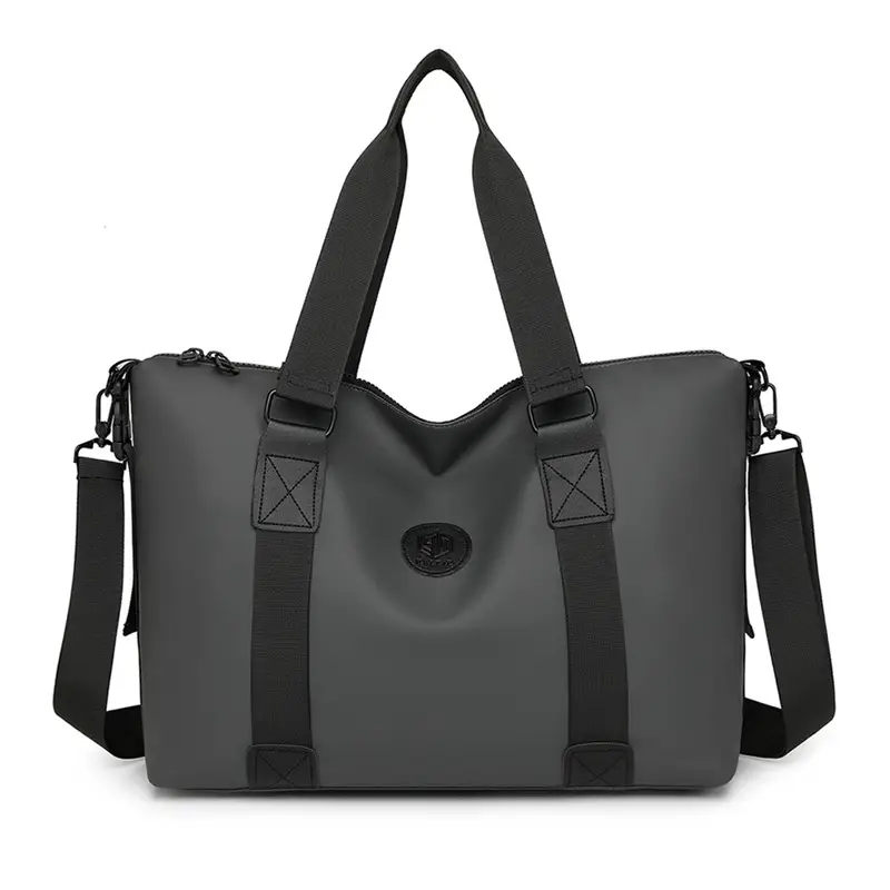 Trendy Yoga Bag Black Red Lightweight Travel Bag - Image 5