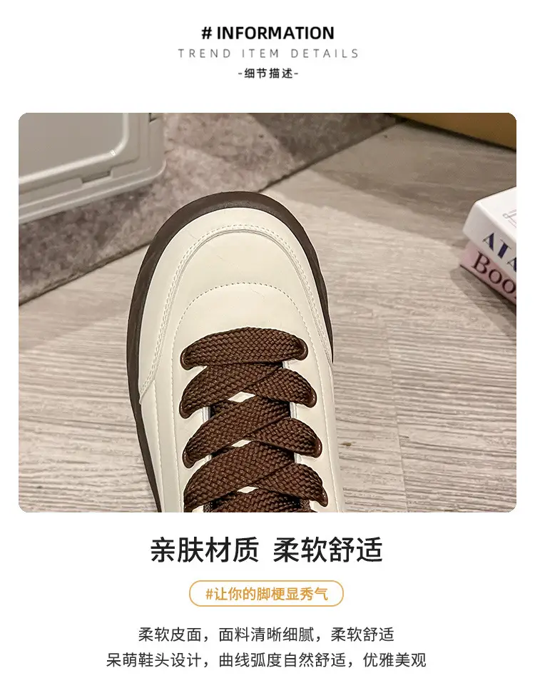 Black Women's Casual Sneakers with Low Heel & Soft Sole — feature 6