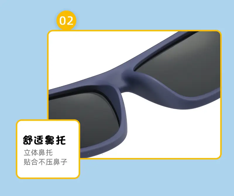 New Blue Polarized UV Protection Sunglasses for Kids & Adults — feature 11