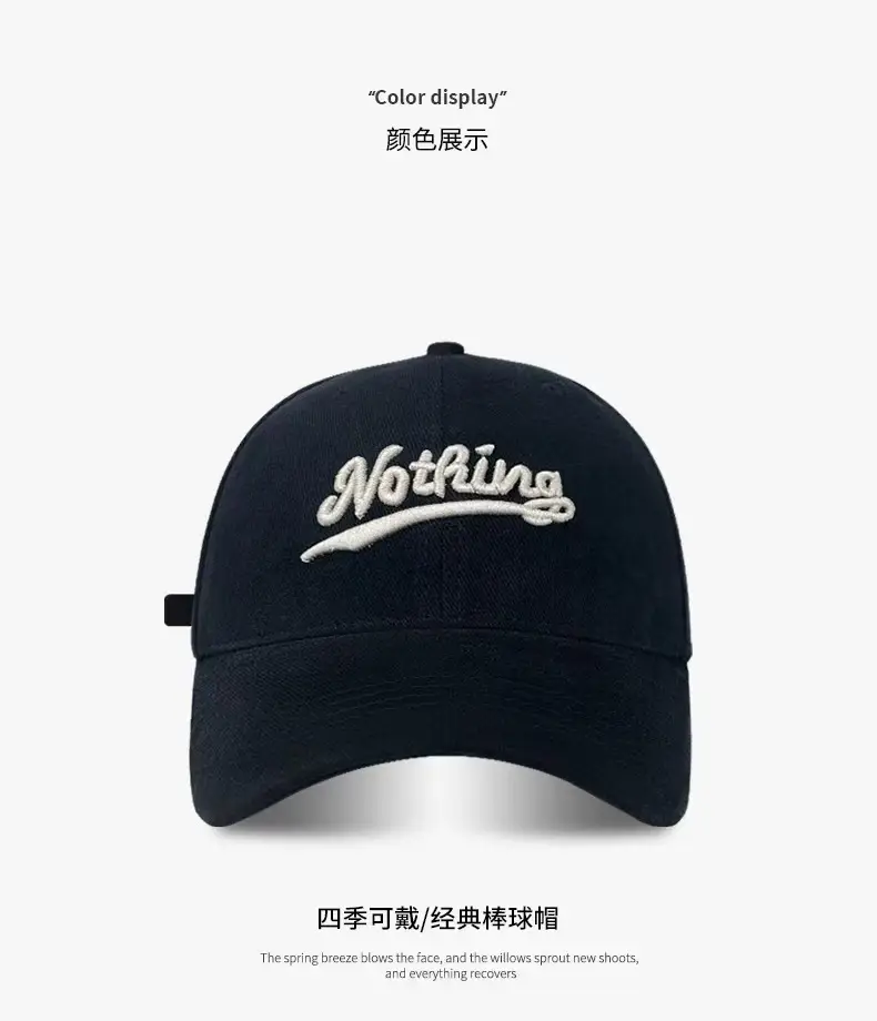 Men Sanding Embroidered Baseball Cap South Korea — feature 12