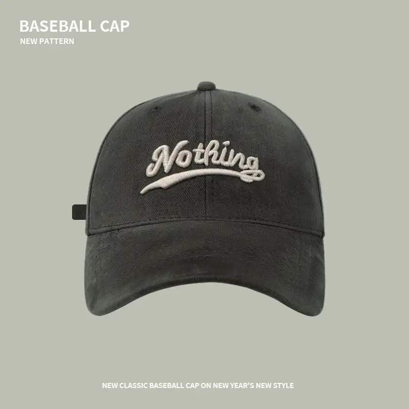 Men Sanding Embroidered Baseball Cap South Korea - Image 4
