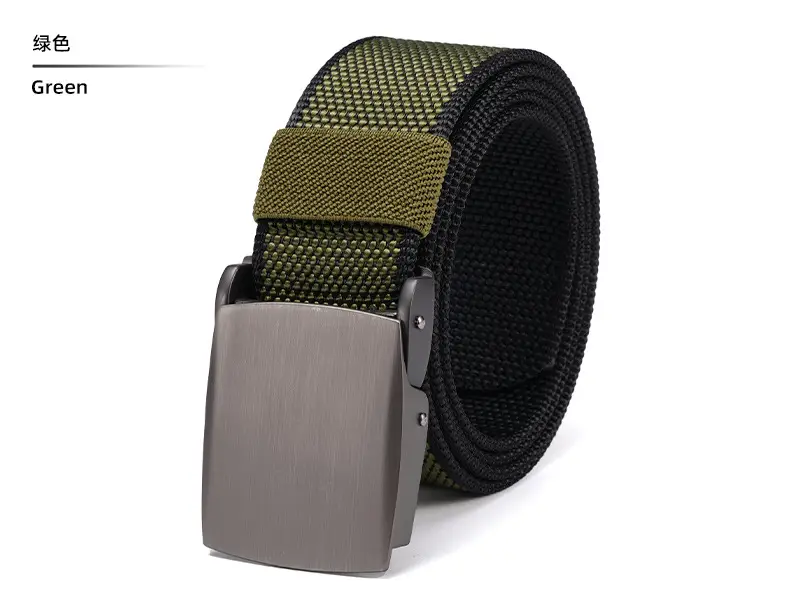 Tactical Black Belt with Alloy Buckle for Men — feature 16