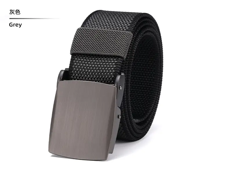 Tactical Black Belt with Alloy Buckle for Men — feature 18