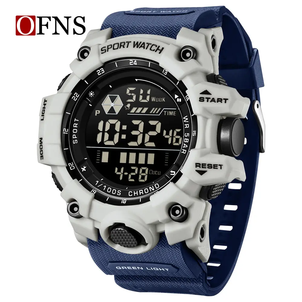 O'Fanni Waterproof Men's Digital Alarm Watch 250mAh - Image 4