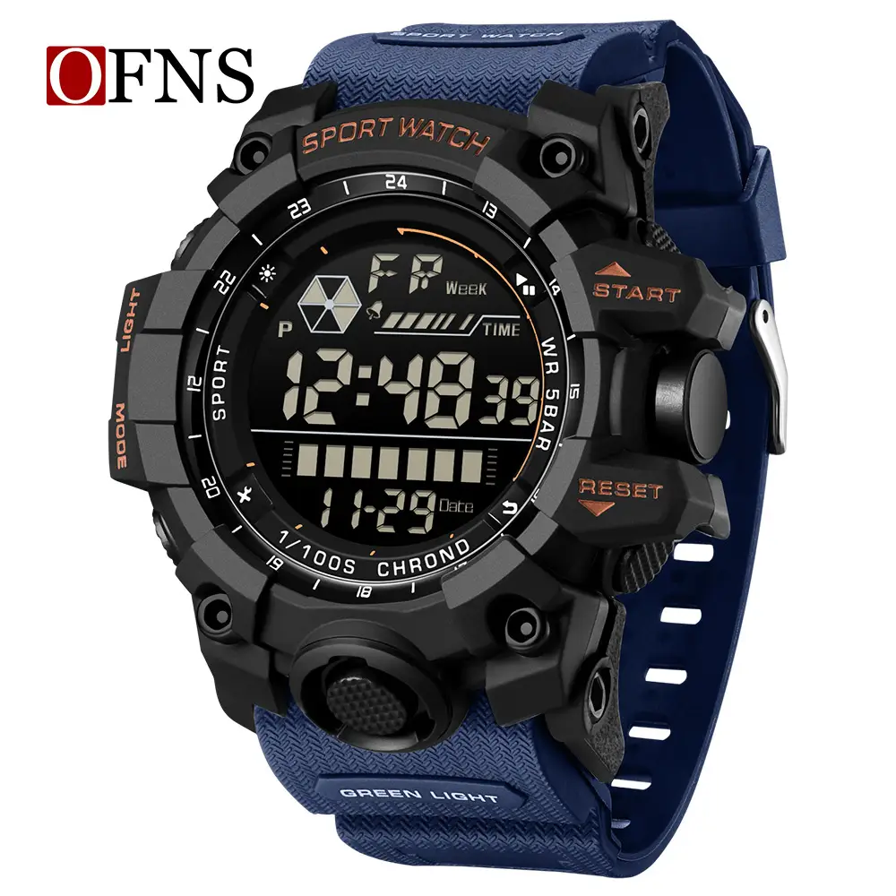 O'Fanni Waterproof Men's Digital Alarm Watch 250mAh - Image 5