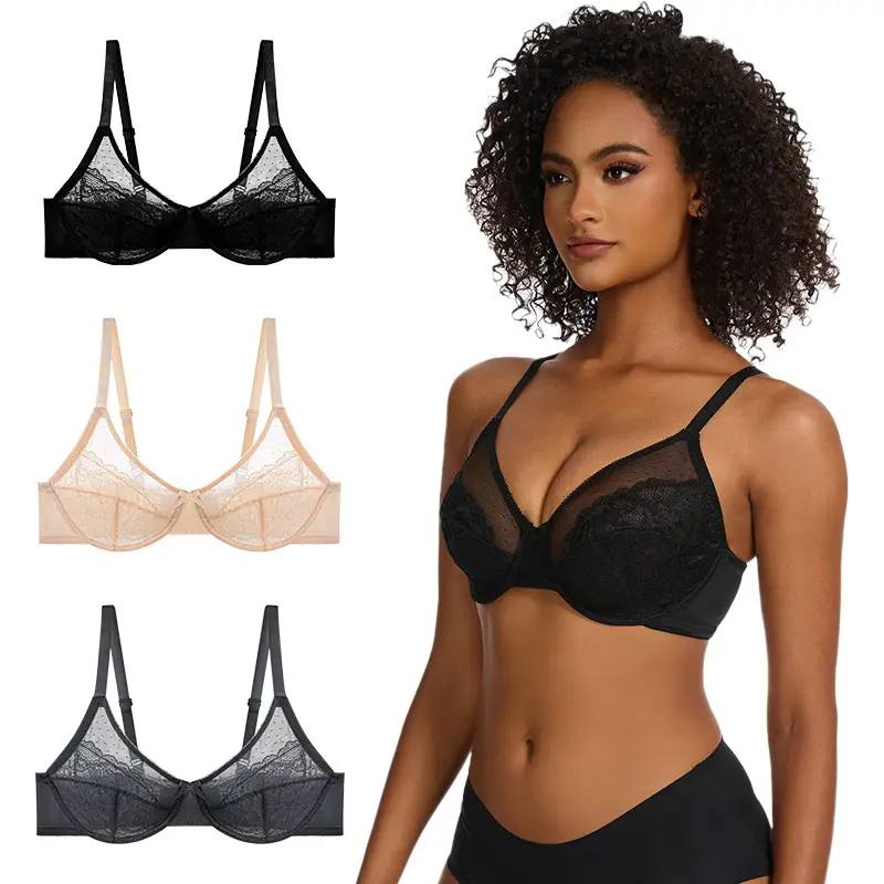 White Lace Underwear for Plus Size Women