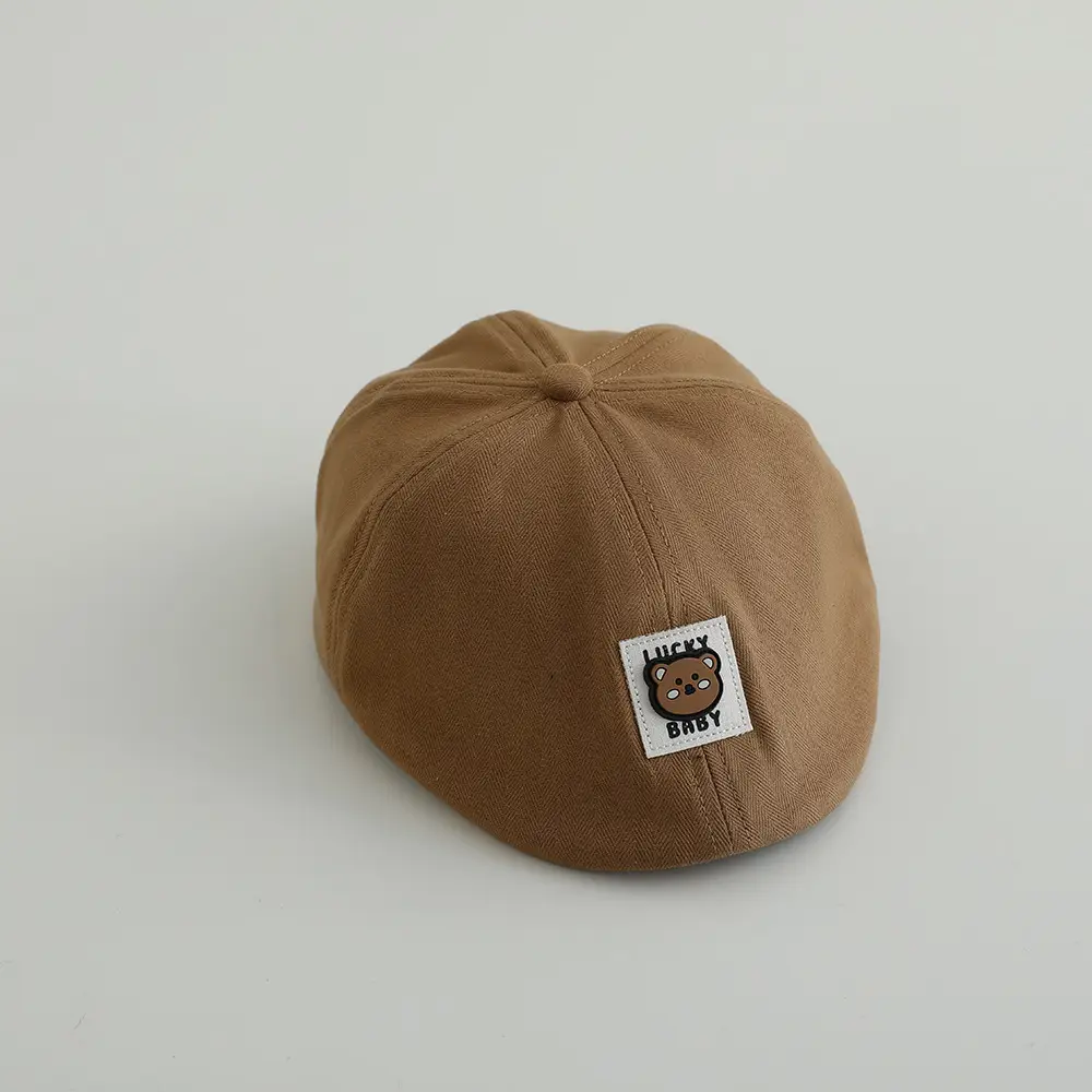 Kids Sun Hat Yellow White Cap for Boys Girls Spring Autumn — feature 7