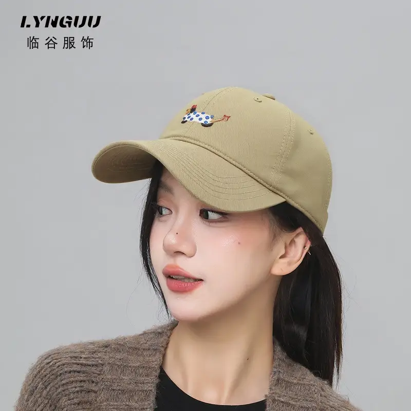 Red Korean Style Cartoon Cap for Women Men - Image 8